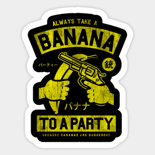 Banana Party Sticker